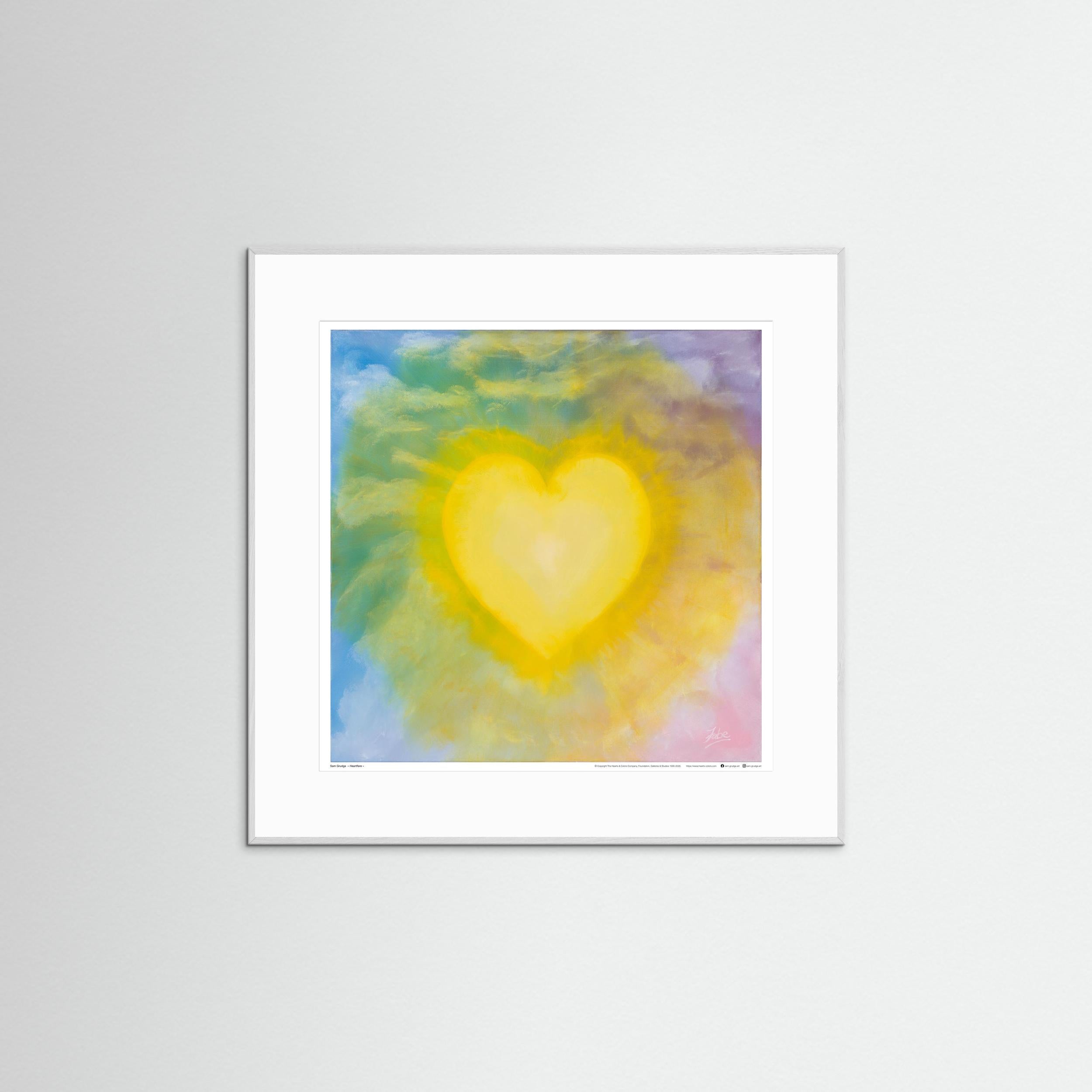 « Heartflare » Open Edition Fine Art Print - 50cm