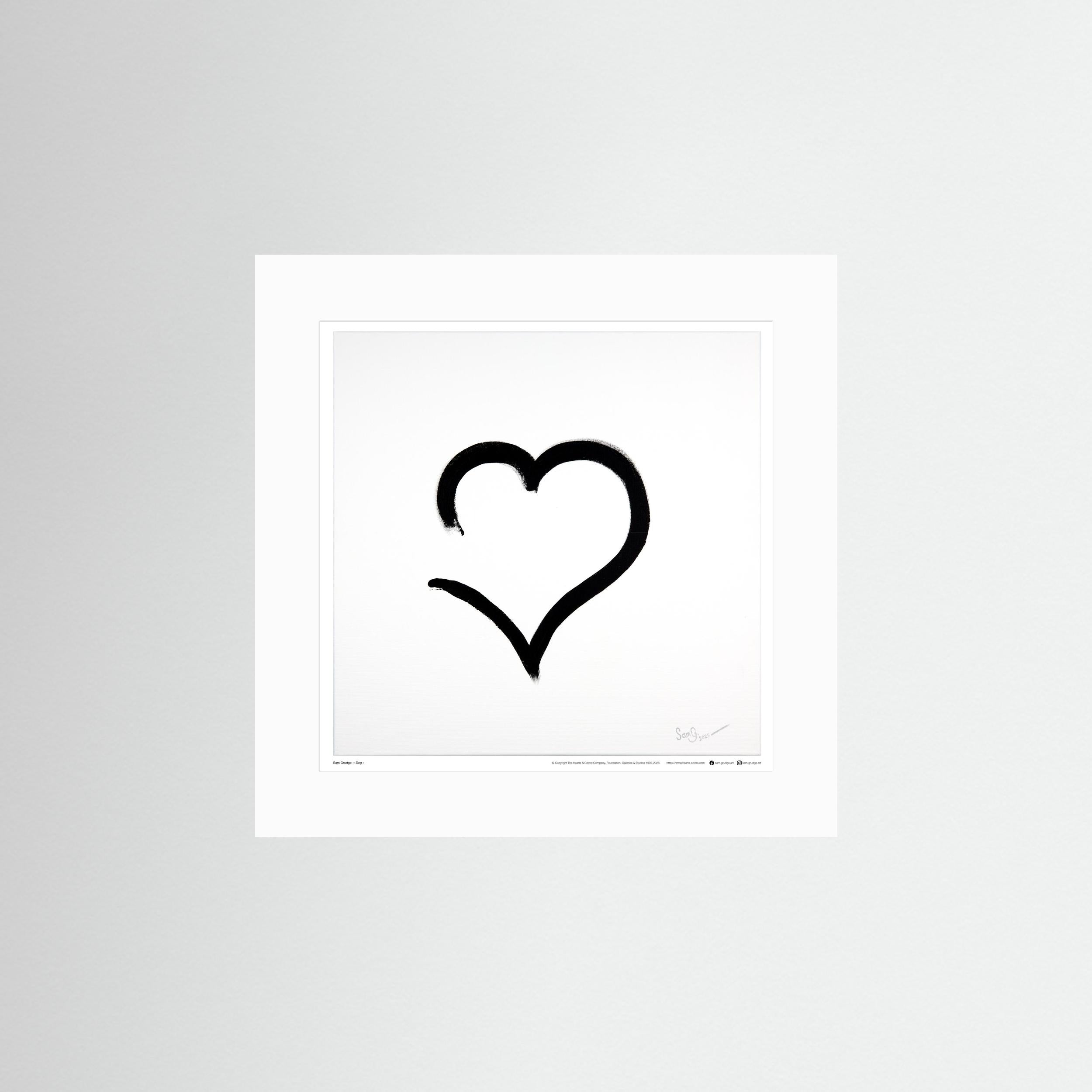 "Dog" Open Edition Fine Art Print 50cm