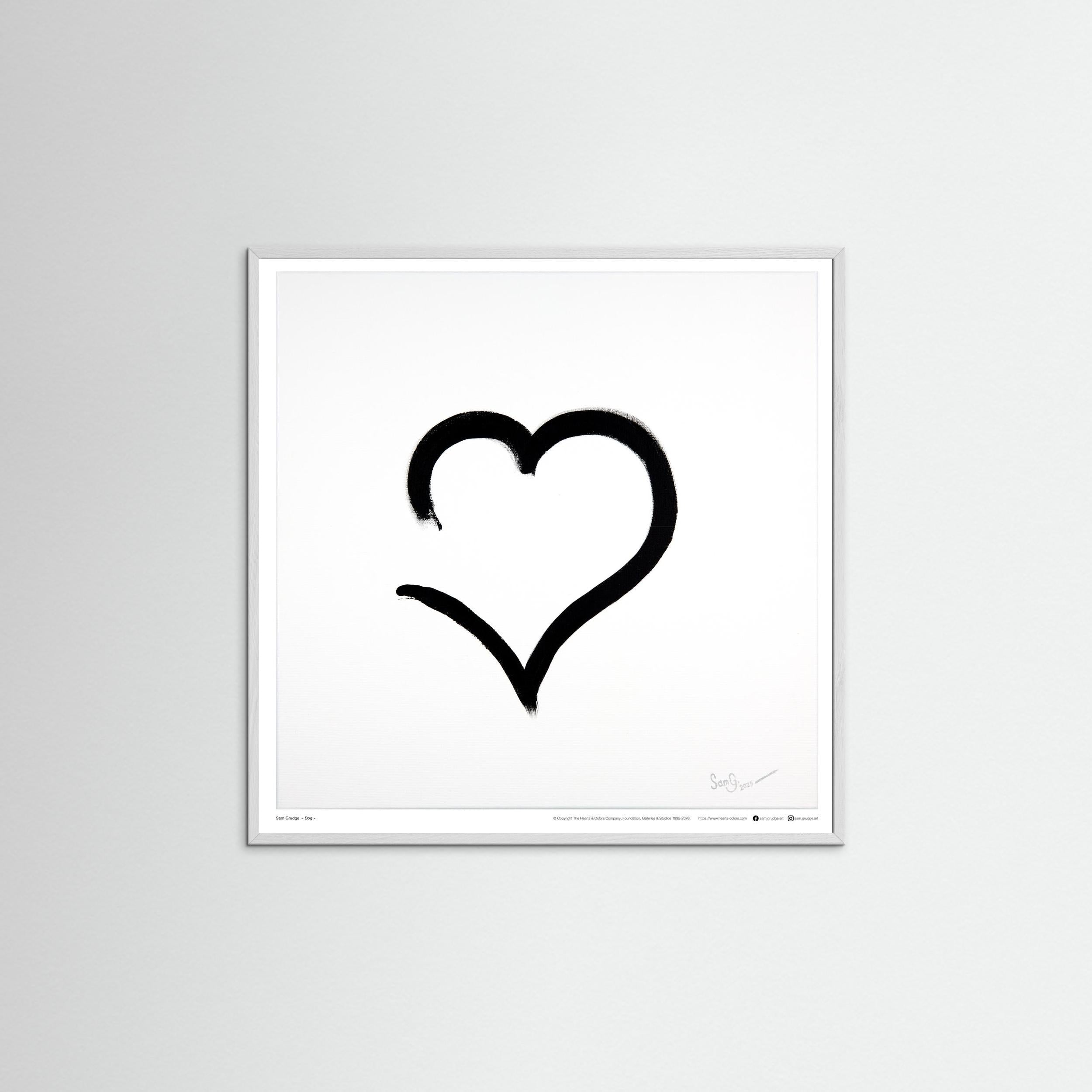 "Dog" Open Edition Fine Art Print 50cm