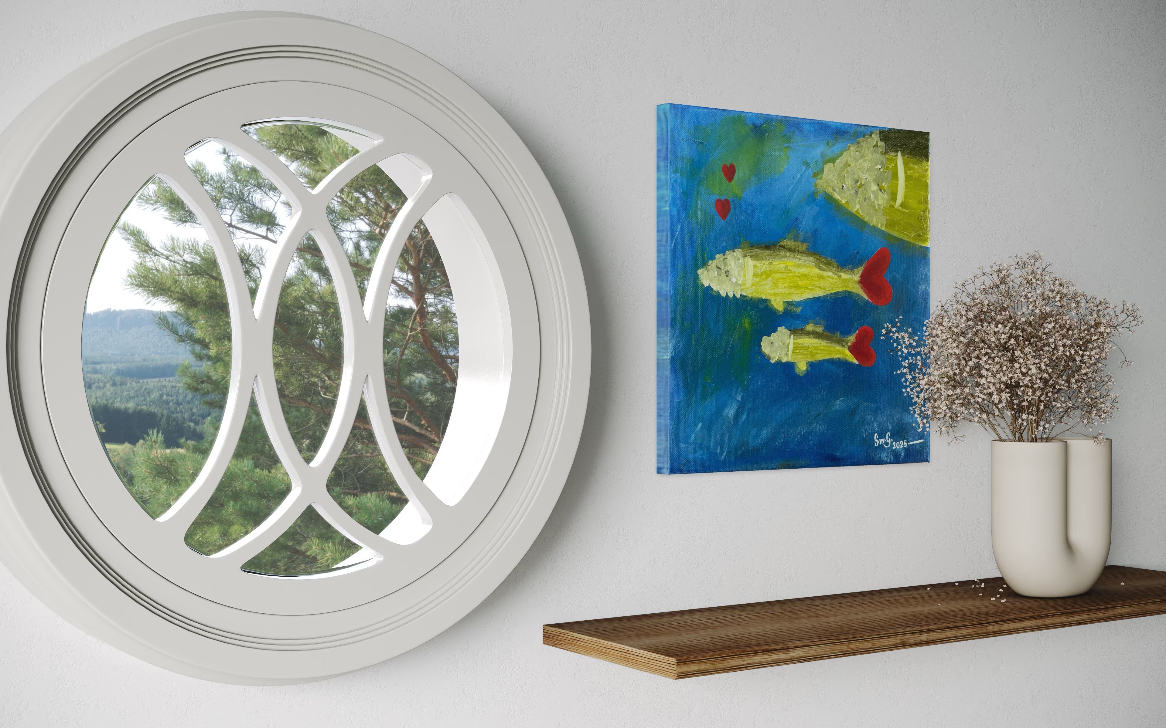 "Anonymous Sardines" Original Artwork