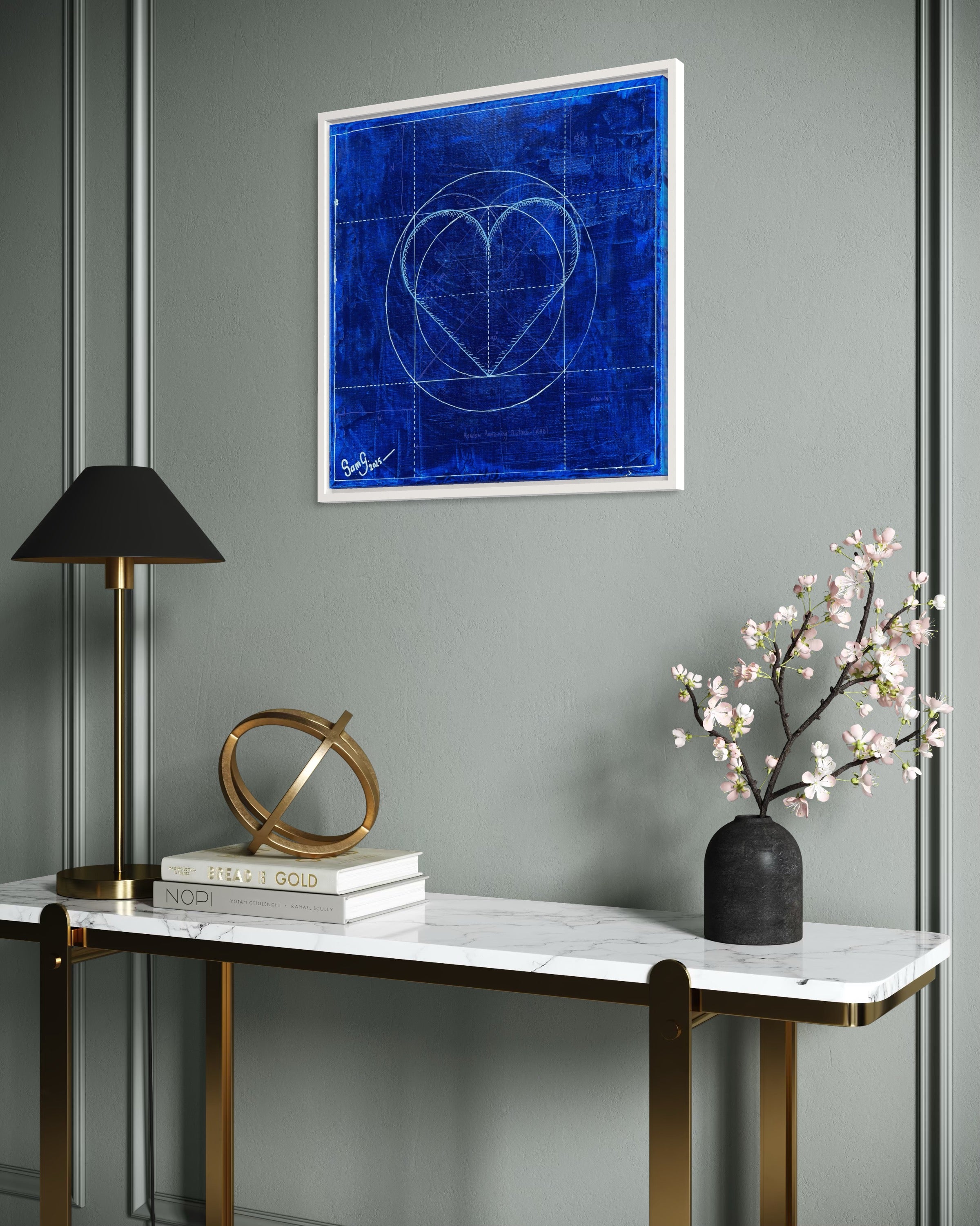 "Anatomy of a heart" Original Artwork