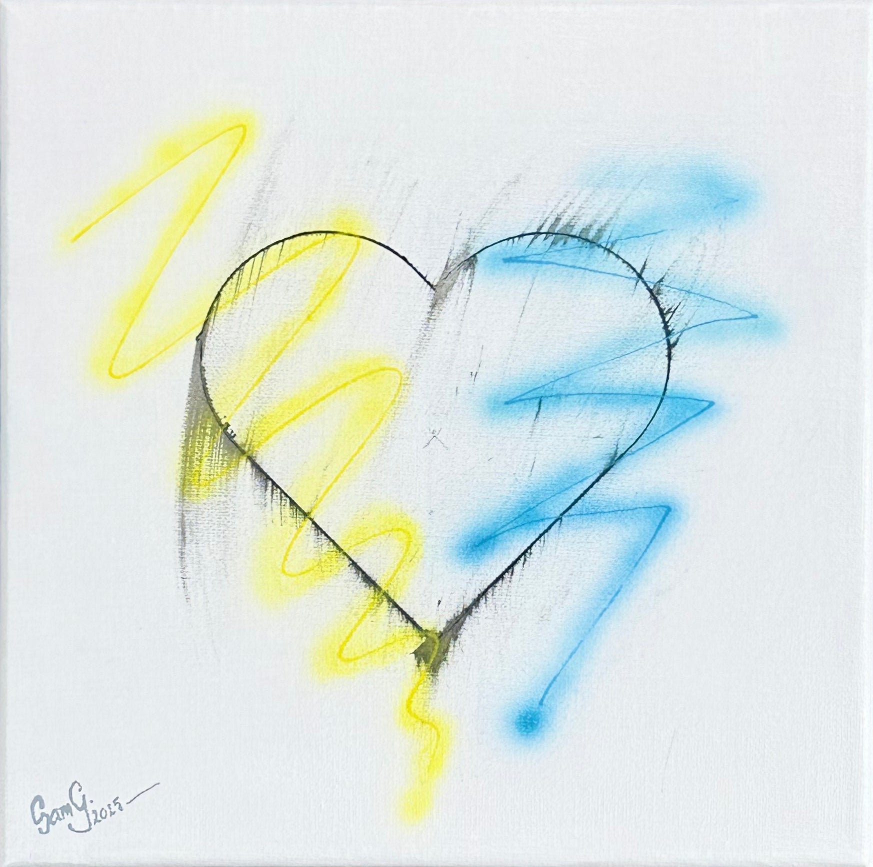 "Distress" Original Artwork