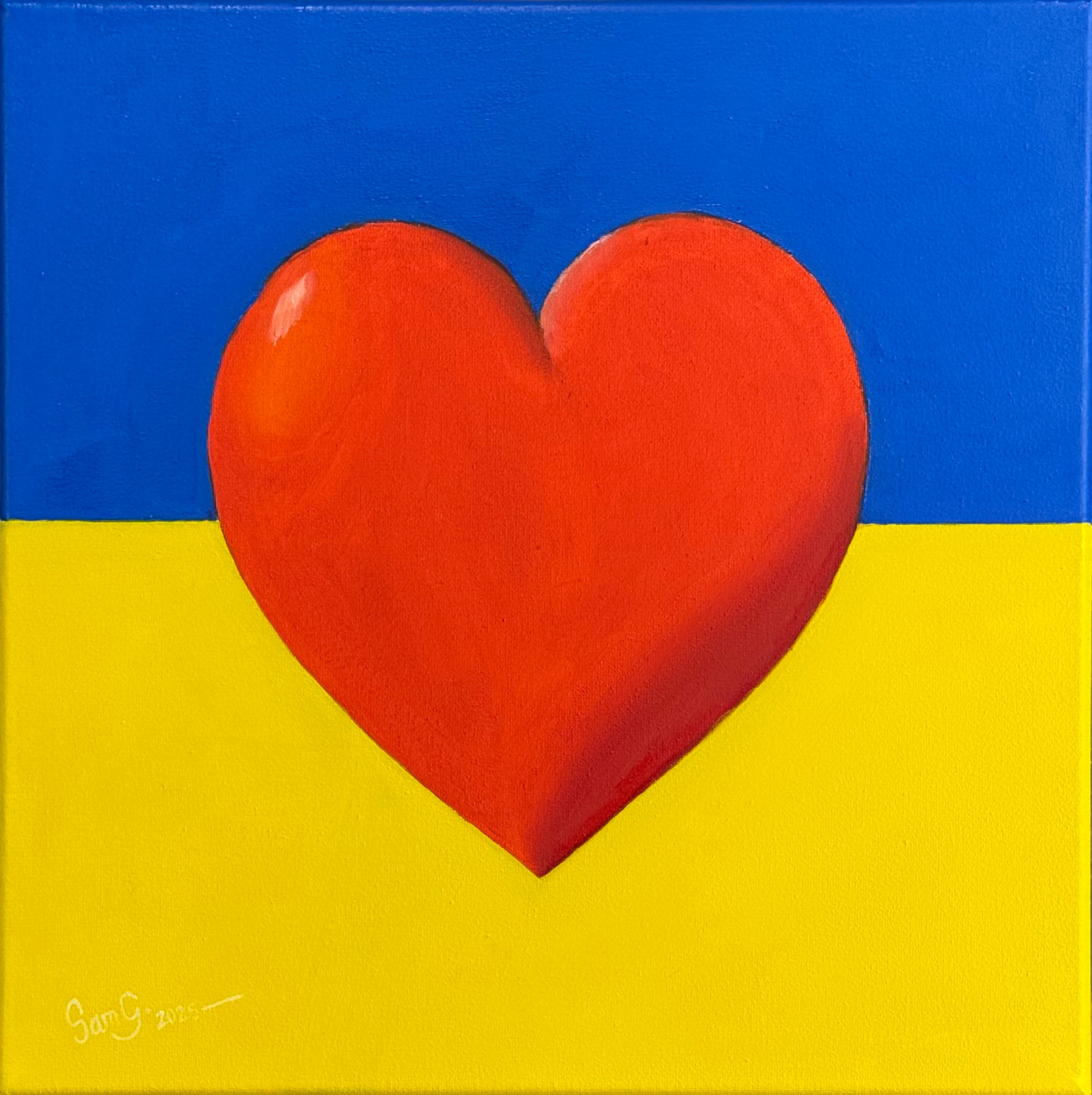 "Support to Ukraine" Original Artwork