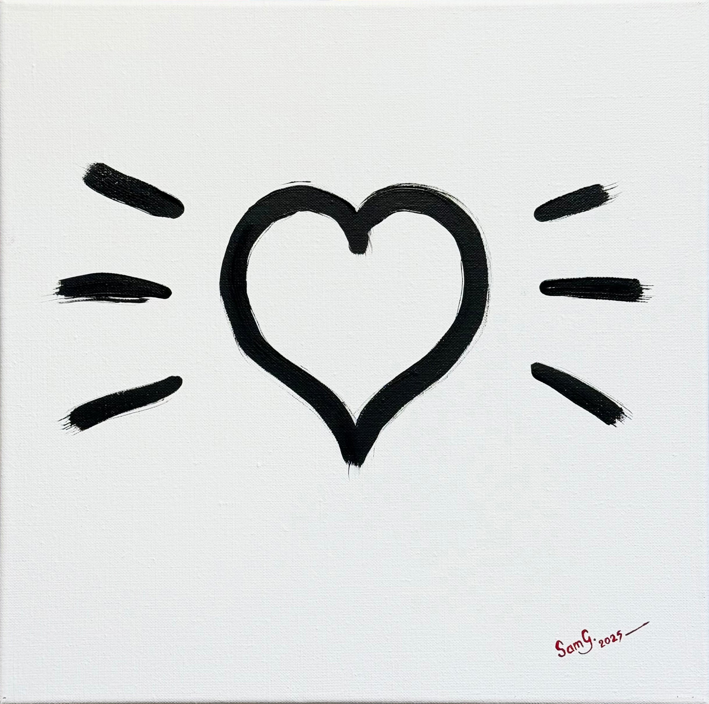 "Not by Keith Haring" Original Artwork