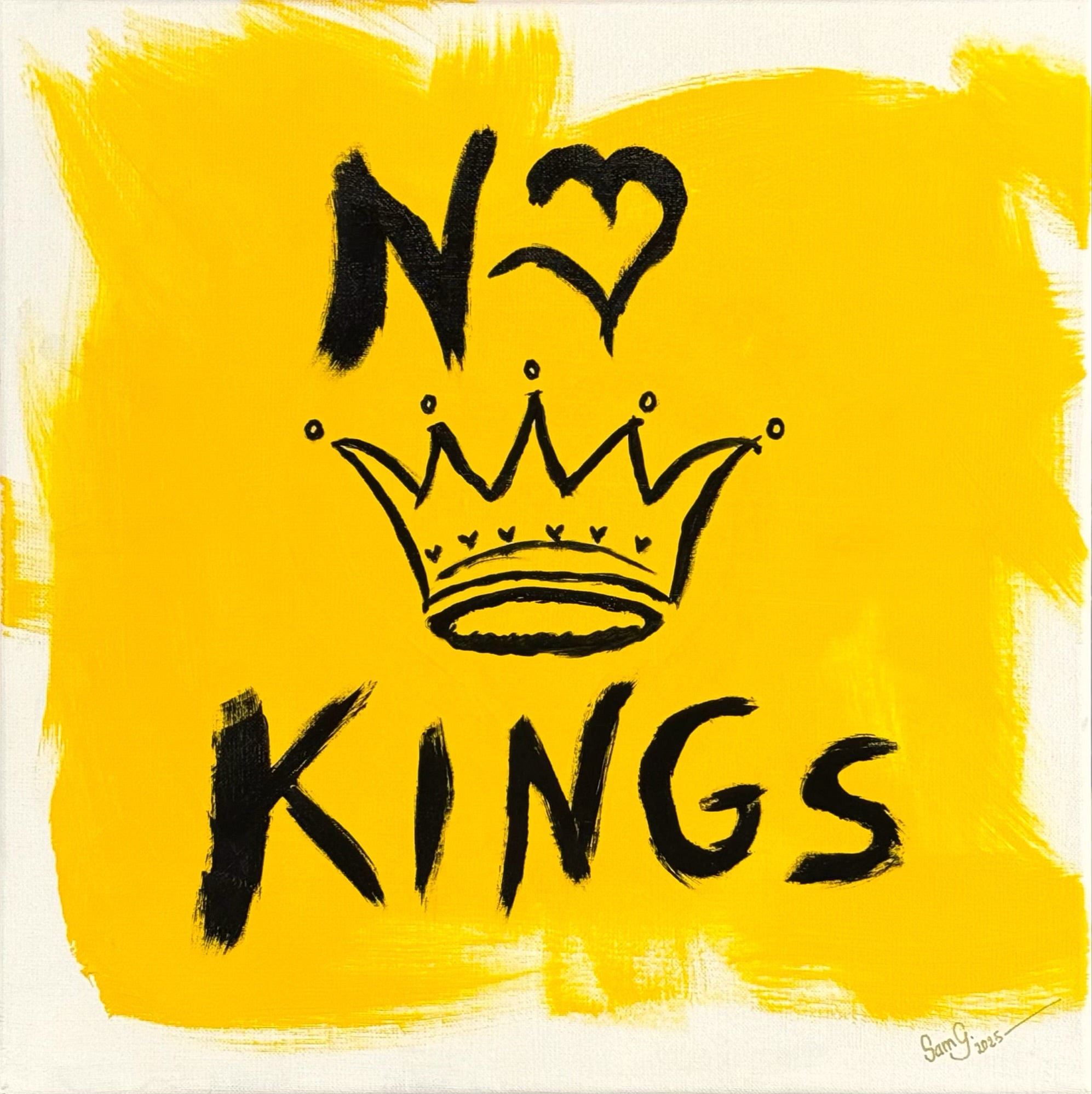 "No Kings" Original Artwork