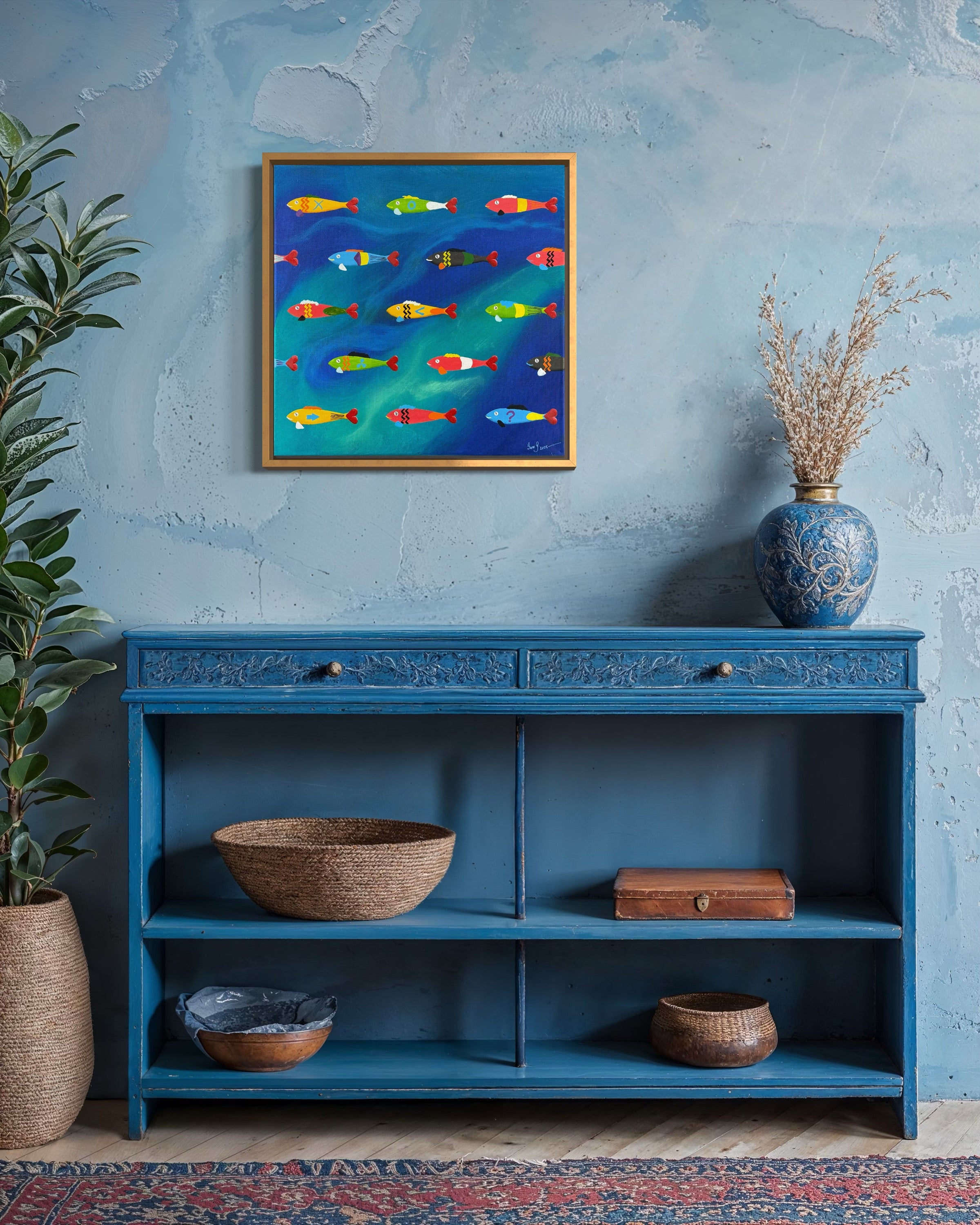 « Festa da sardinhas » Original Artwork