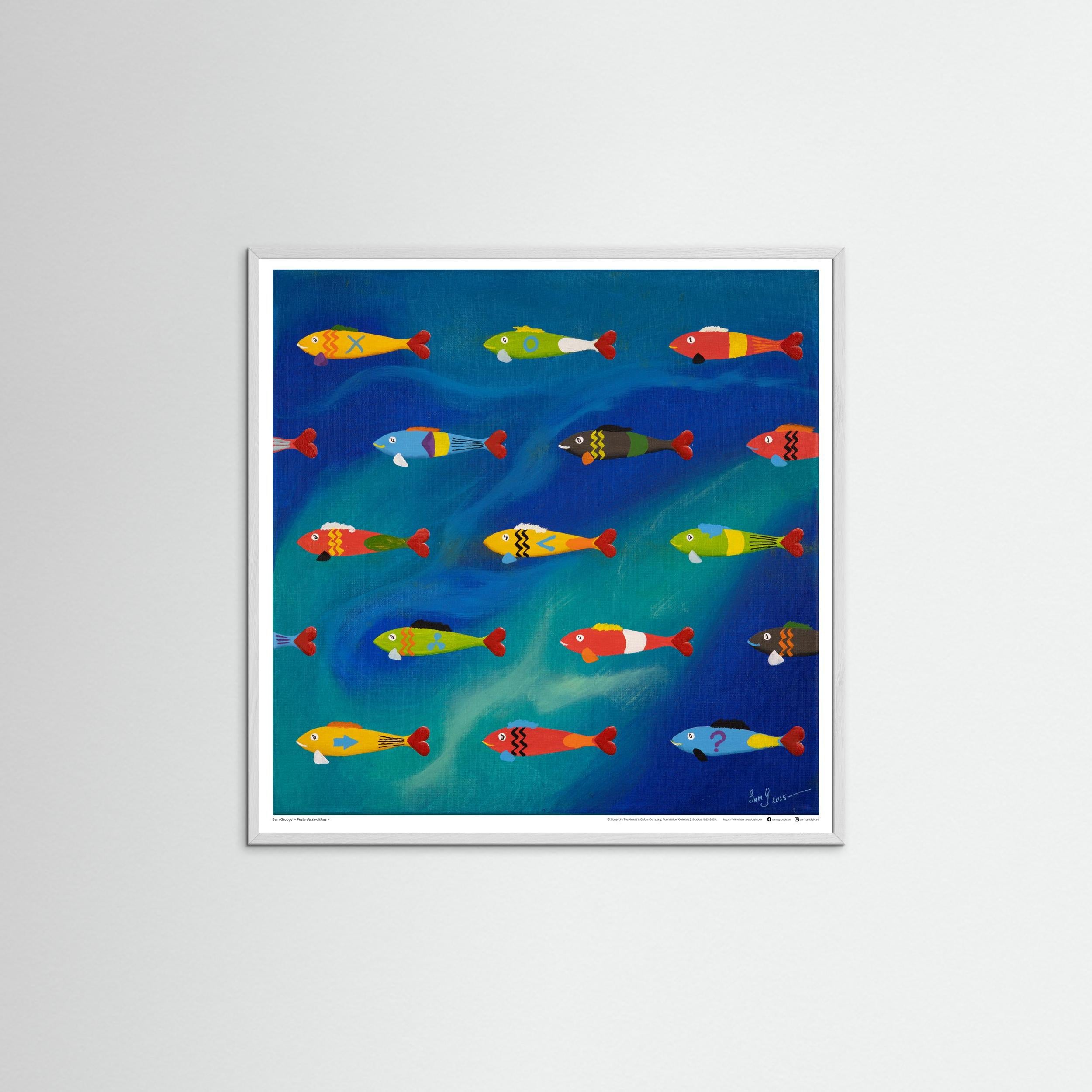 « Festa da sardinhas » Open Edition Fine Art Print - 50cm