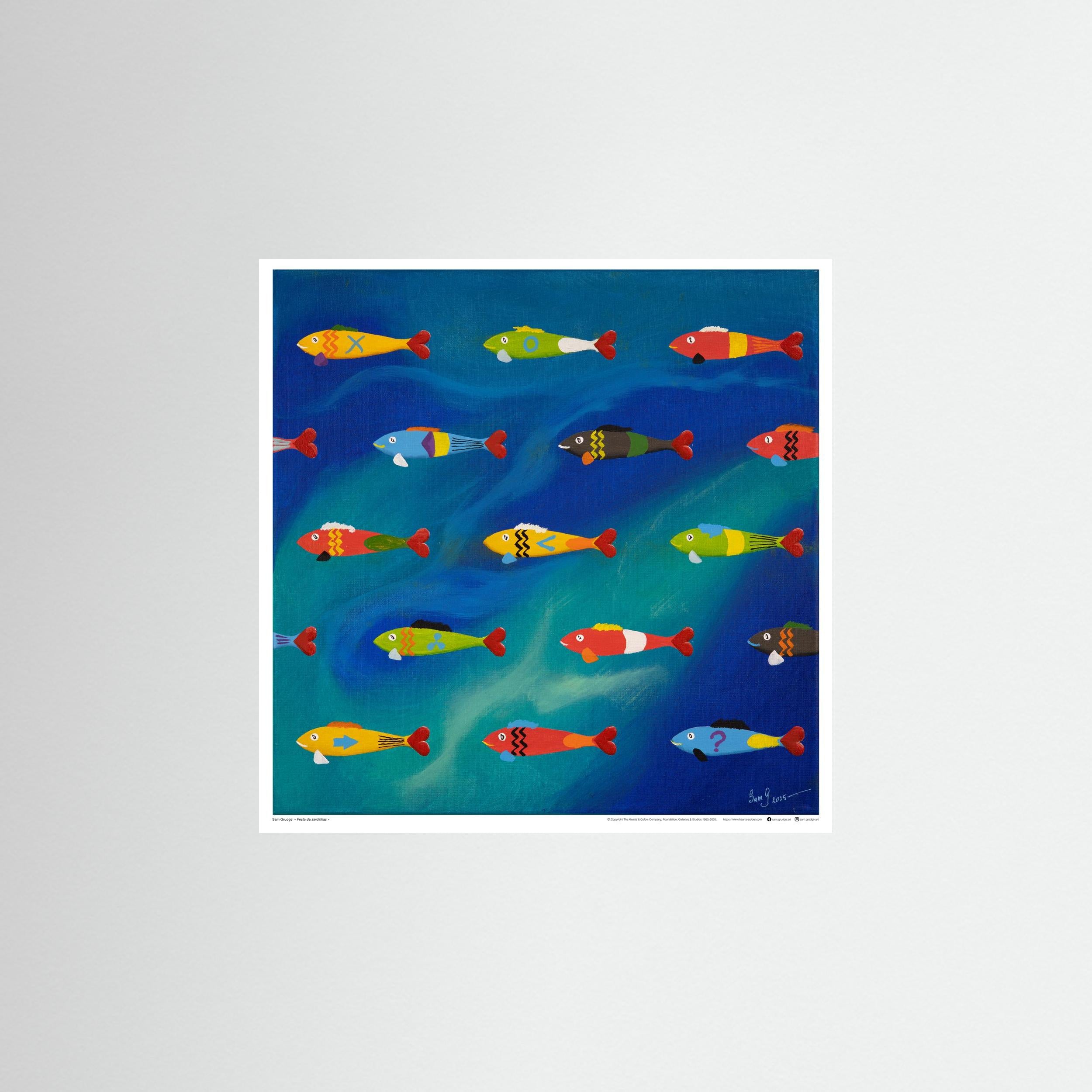 « Festa da sardinhas » Open Edition Fine Art Print - 50cm