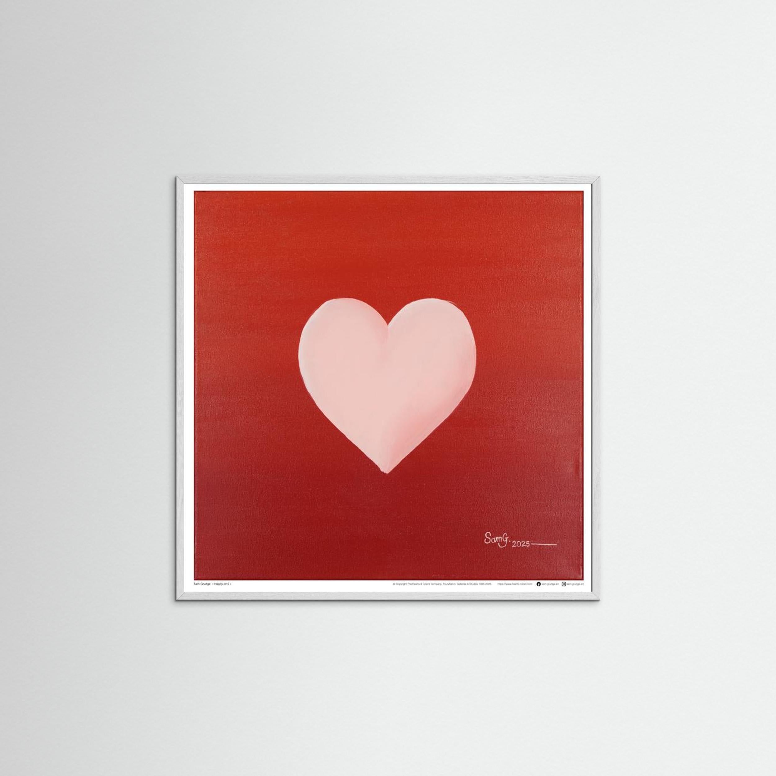 "Happy pt.5" Open Edition Fine Art Print - 50cm