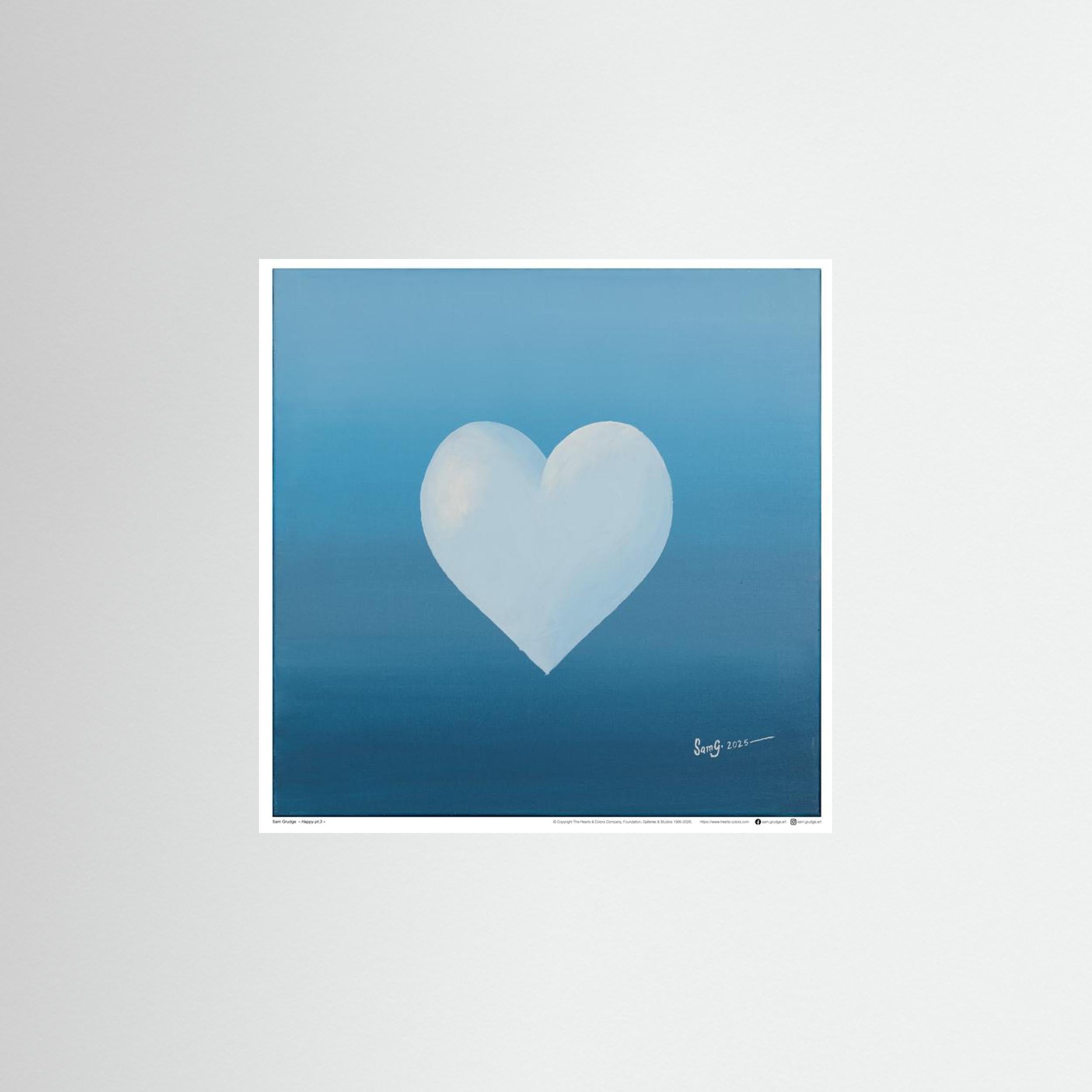 "Happy pt.3" Open Edition Fine Art Print - 50cm