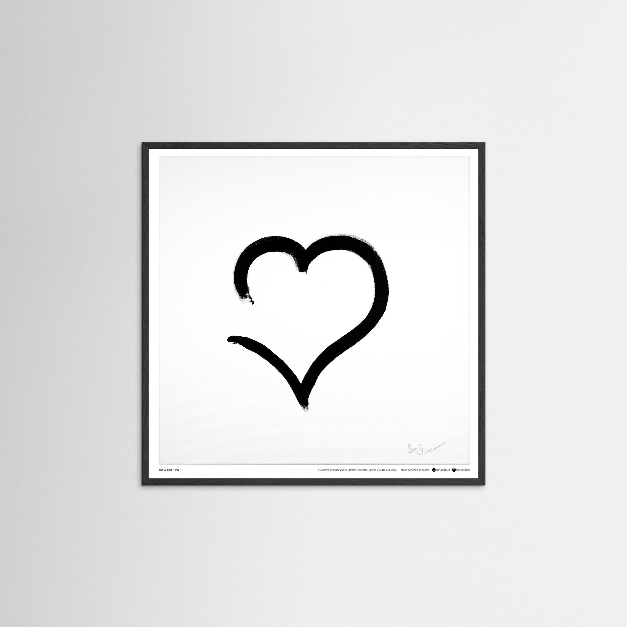 "Dog" Open Edition Fine Art Print 50cm