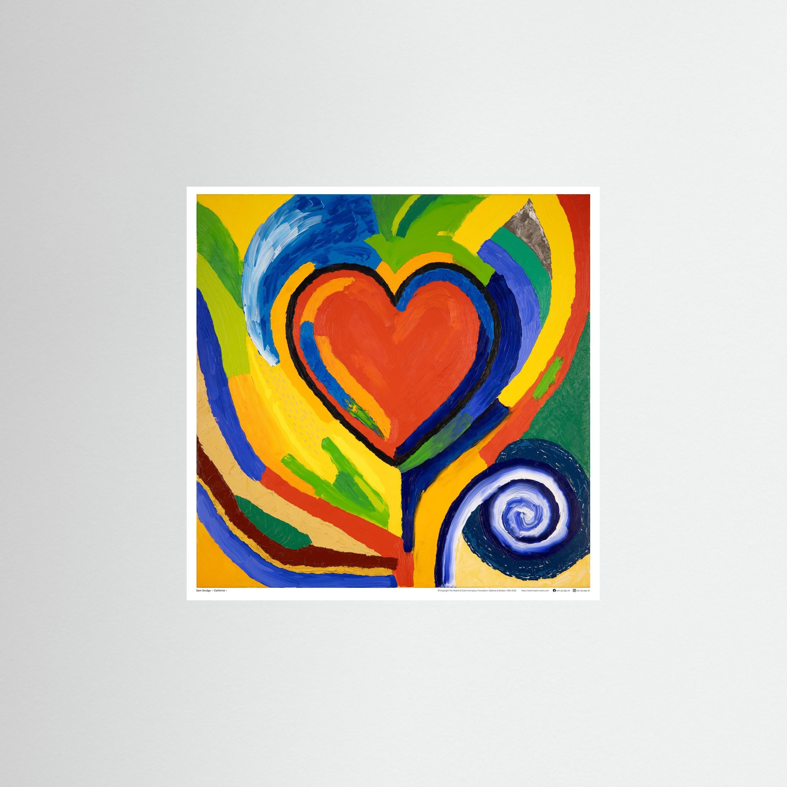 « California » Open Edition Fine Art Print - 50cm