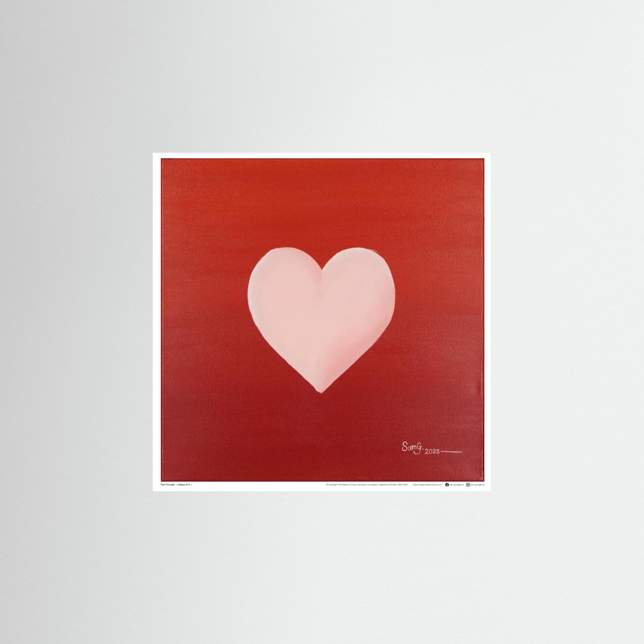 "Happy pt.5" Open Edition Fine Art Print - 50cm