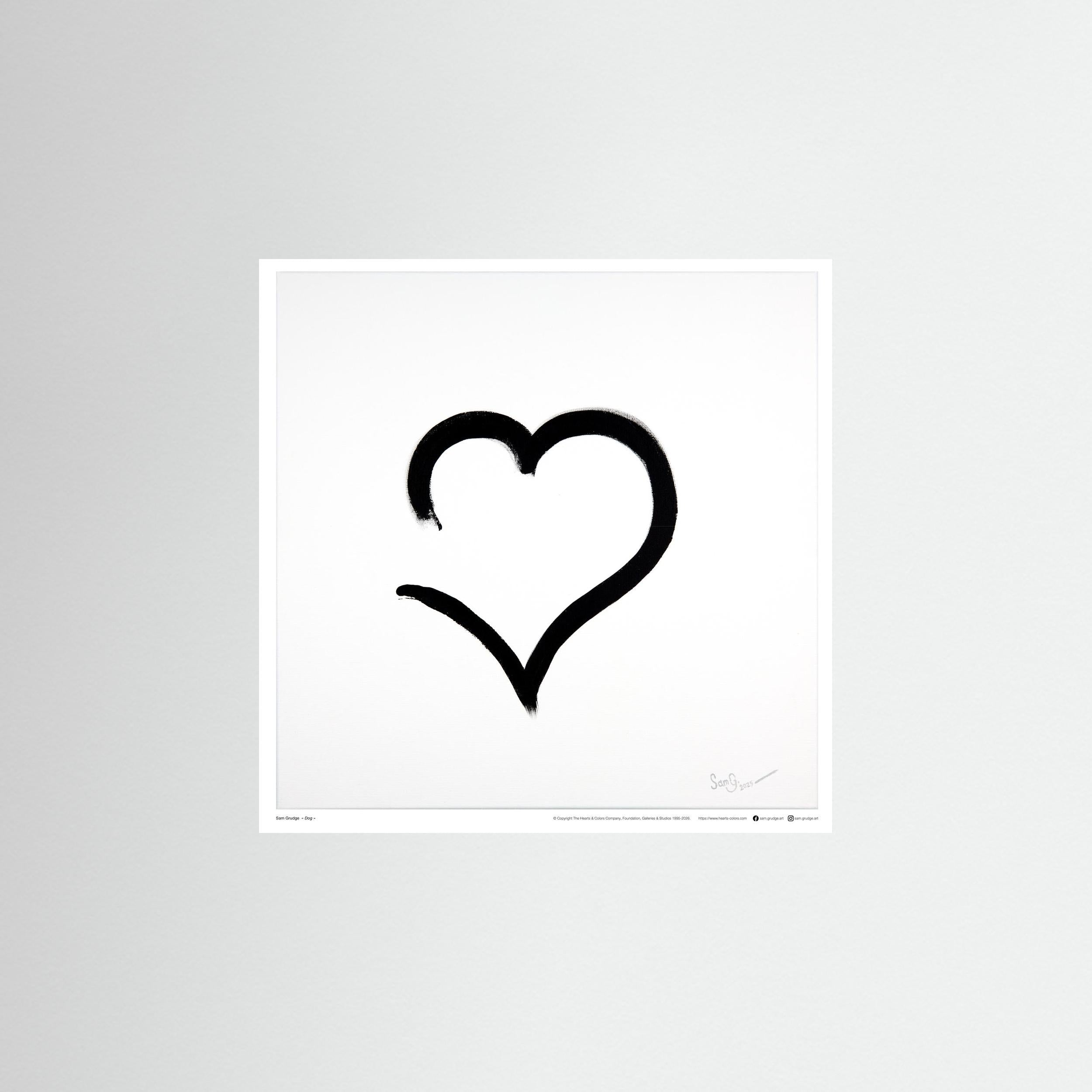 "Dog" Open Edition Fine Art Print 50cm