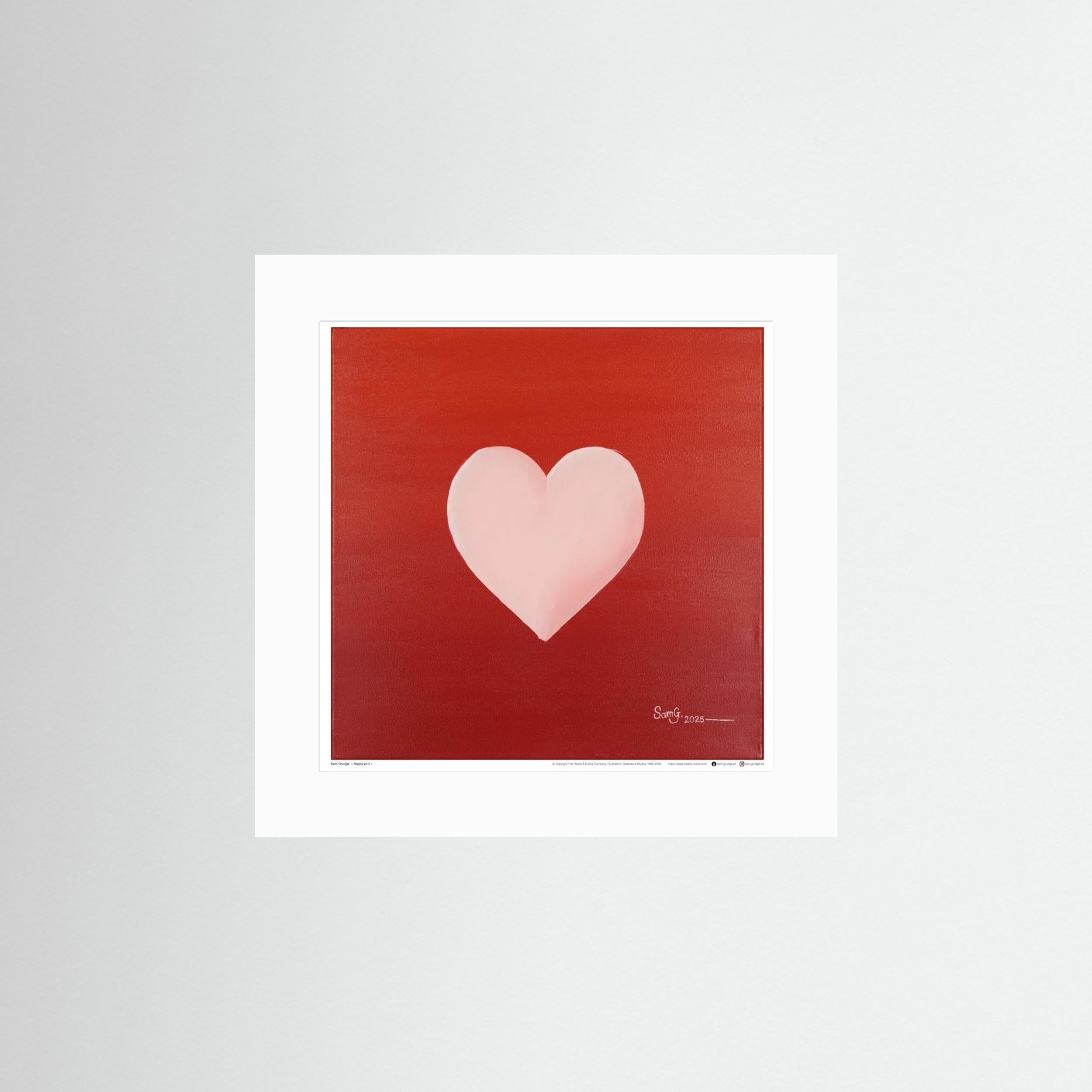 "Happy pt.5" Open Edition Fine Art Print - 50cm