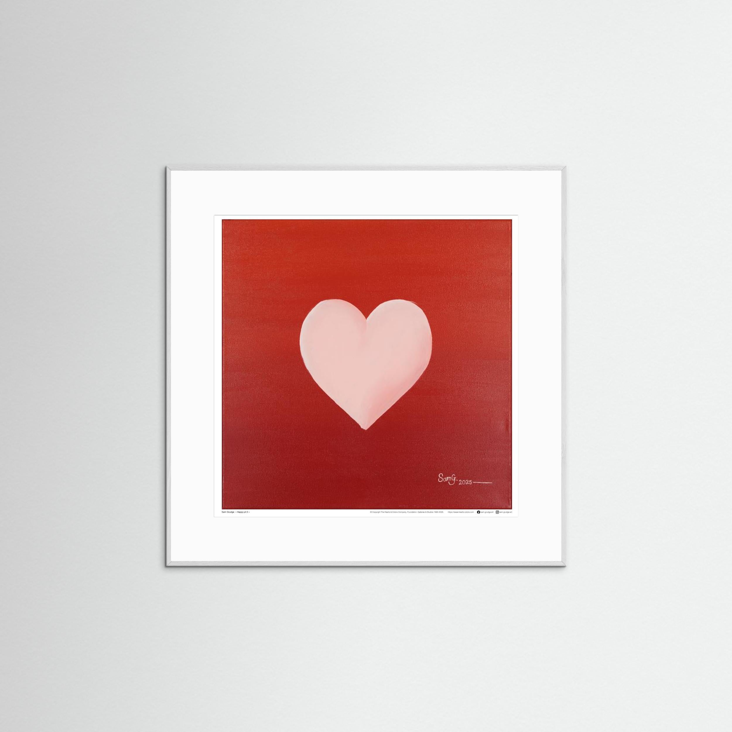 "Happy pt.5" Open Edition Fine Art Print - 50cm