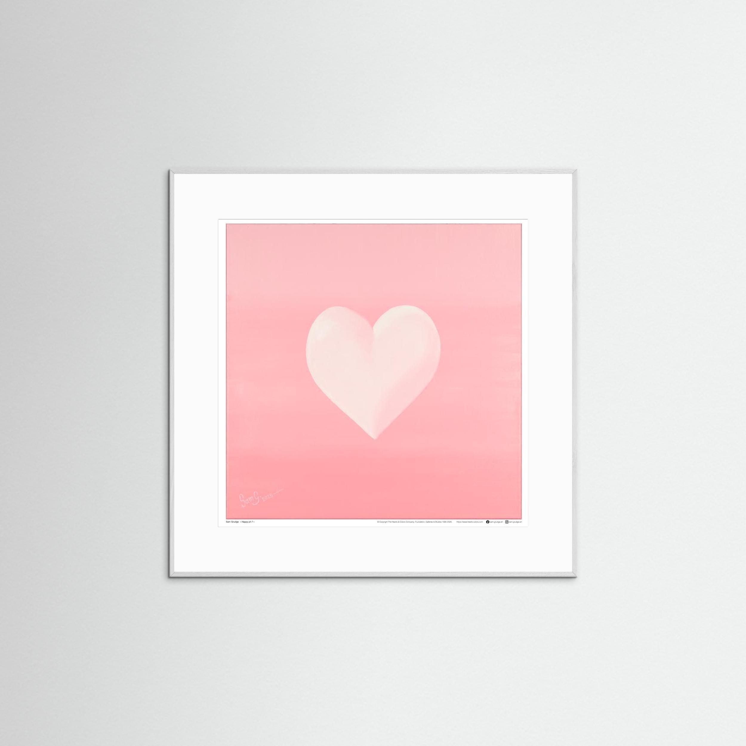 "Happy pt.7" Open Edition Fine Art Print 50cm