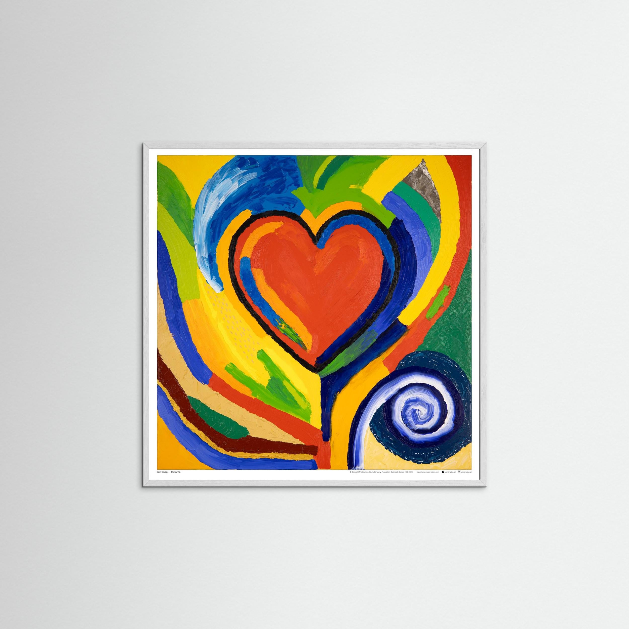 « California » Open Edition Fine Art Print - 50cm